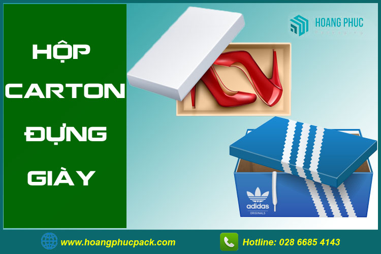 Hộp carton đựng giày