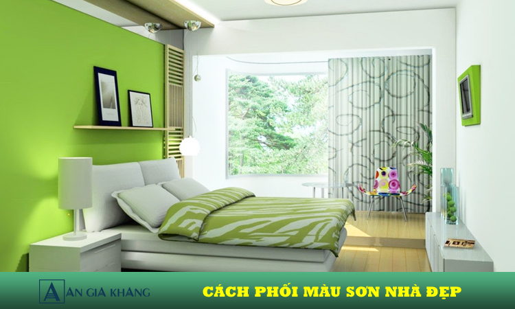 Cách phối màu sơn nhà đẹp nhất