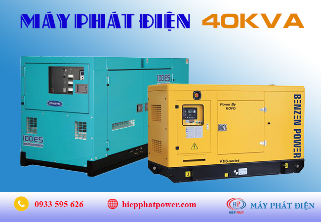 Máy phát điện 40kva