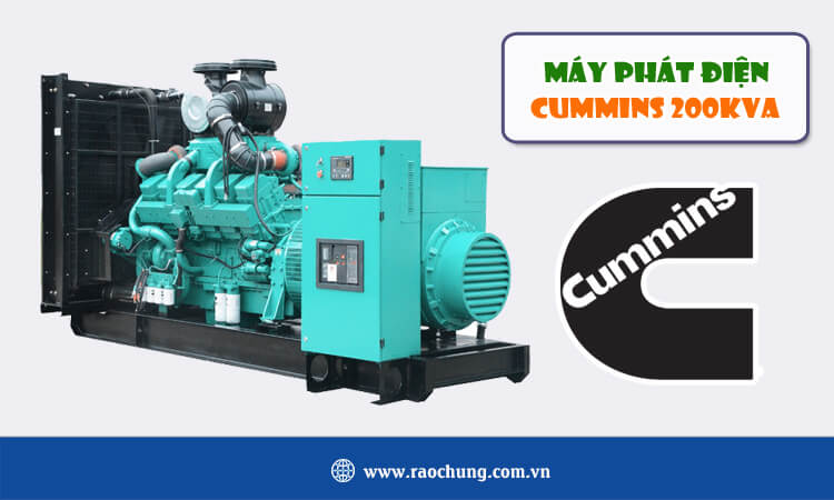 Máy phát điện Cummins 200kva 