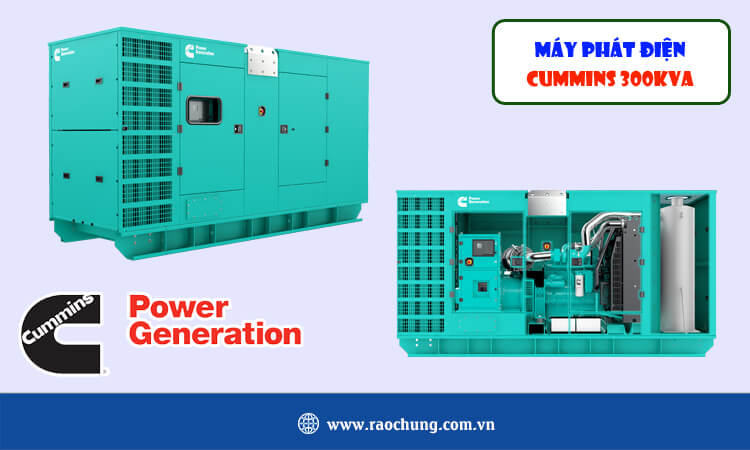 Máy phát điện Cummins 300kva 