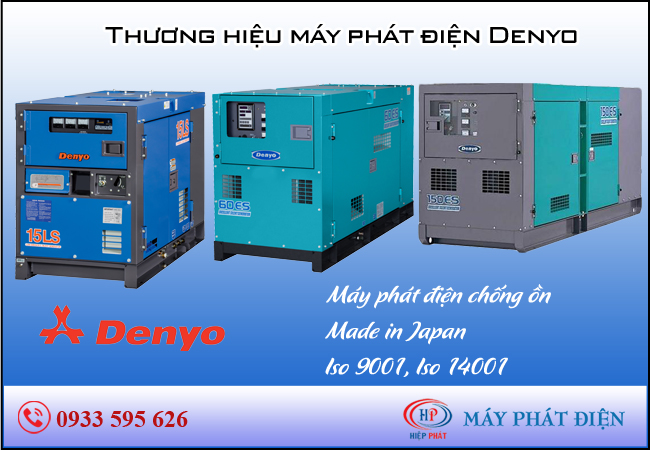 Máy phát điện Denyo chính hãng