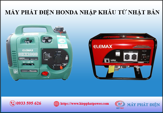 Máy phát điện Honda nhập khẩu từ Nhật Bản