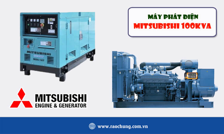 Máy phát điện Mitsubishi 100kva 