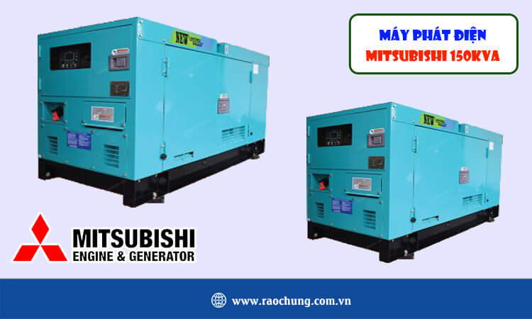Máy phát điện Mitsubishi 150kva 