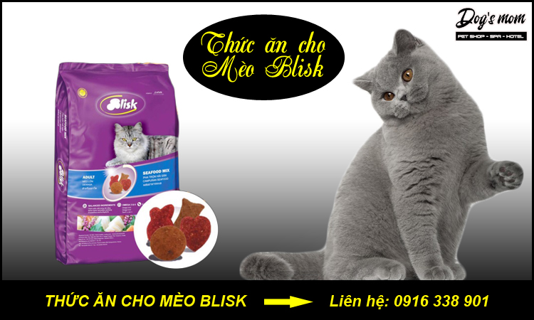 Thức ăn cho mèo Blisk