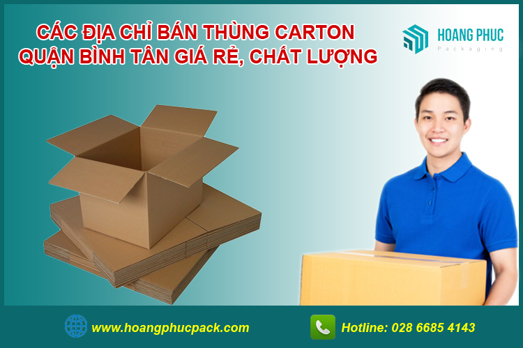 Bán thùng carton Quận Bình Tân