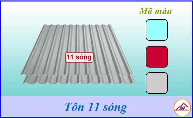 Tôn 11 sóng