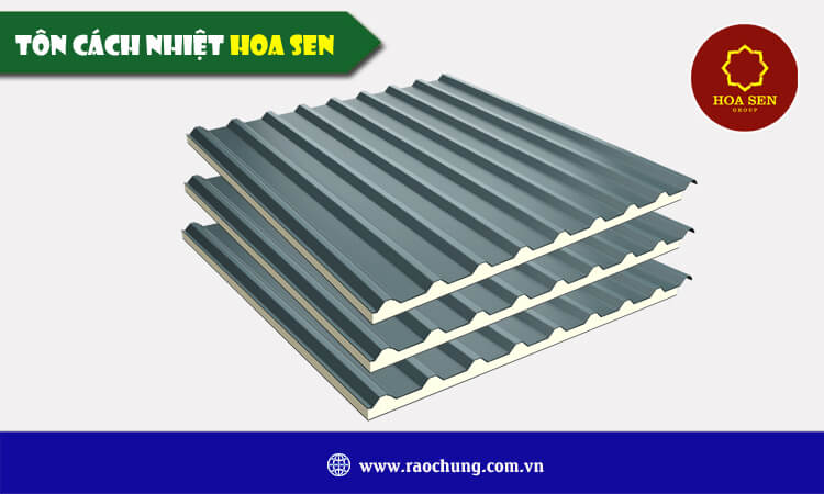 Tôn cách nhiệt Hoa Sen 