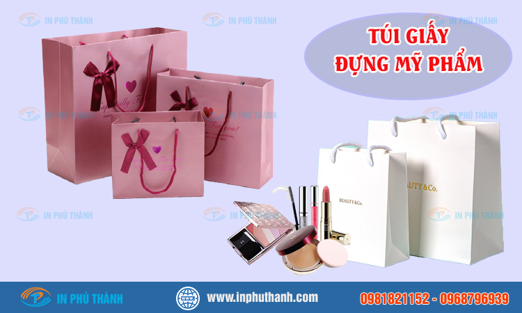 Túi giấy đựng mỹ phẩm