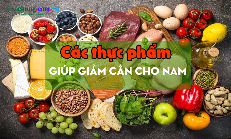 Thực đơn giảm cân cho nam tập gym