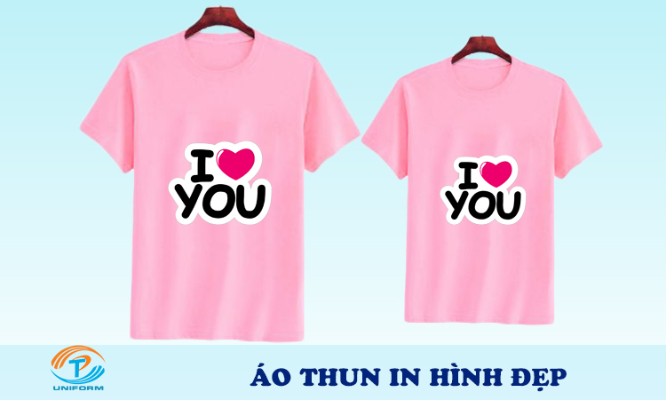 In hình trên áo thun