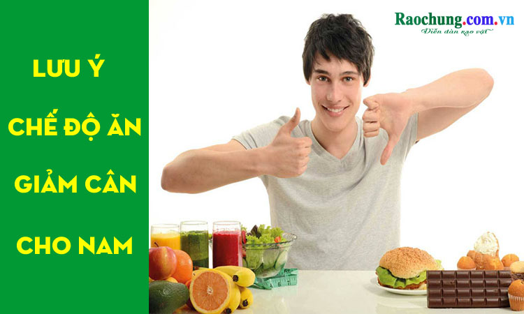 Thực đơn giảm cân cho nam tập gym