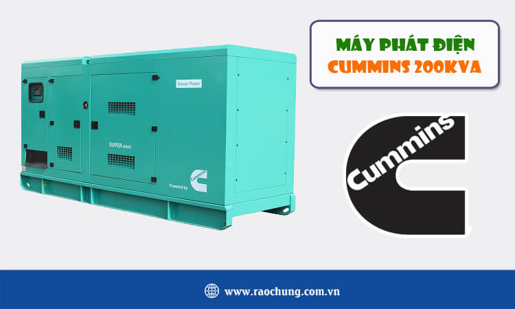 Máy phát điện Cummins 200kva 