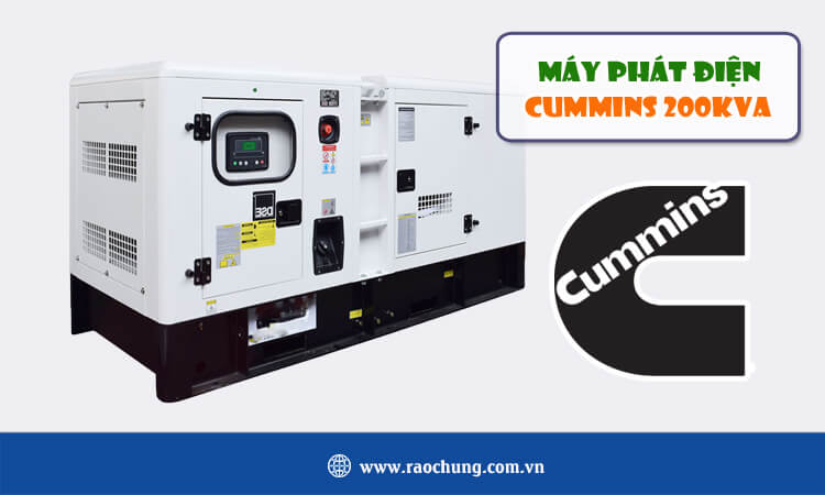 Máy phát điện Cummins 200kva 