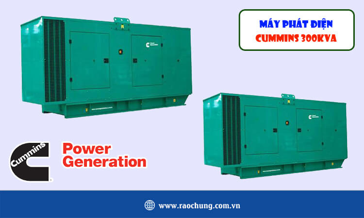 Máy phát điện Cummins 300kva 