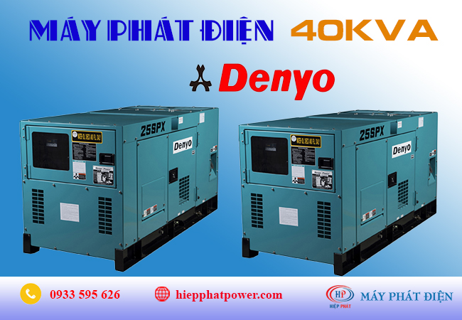 Máy phát điện 40kva