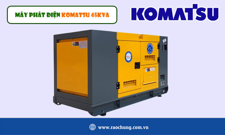 Máy phát điện Komatsu 45kva 