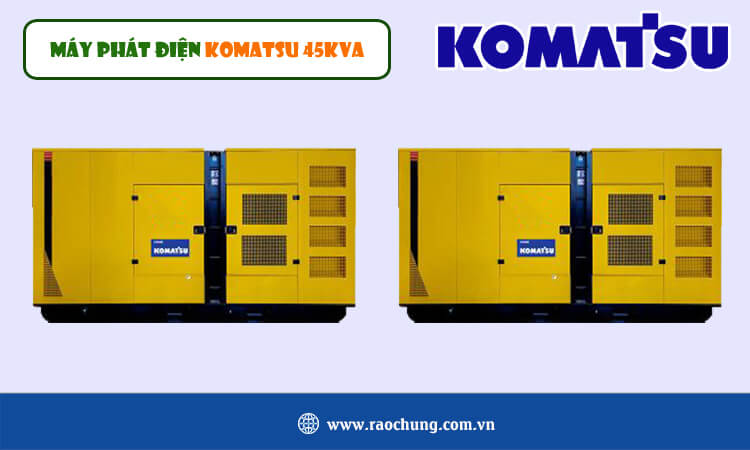 Máy phát điện Komatsu 45kva 