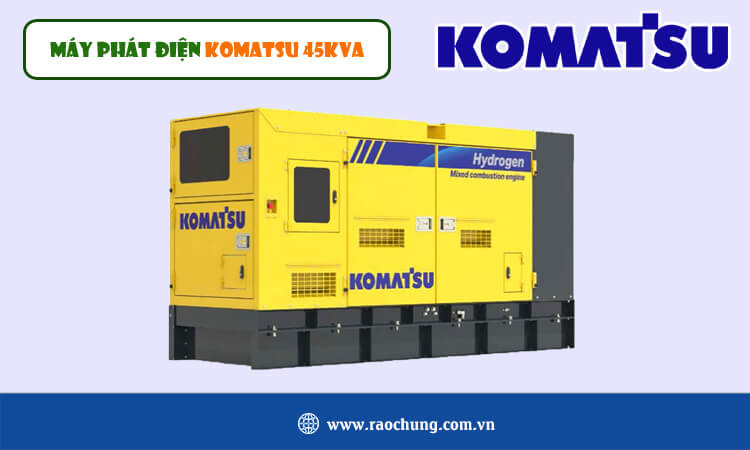 Máy phát điện Komatsu 45kva 