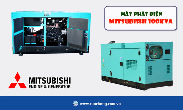 Máy phát điện Mitsubishi 100kva 