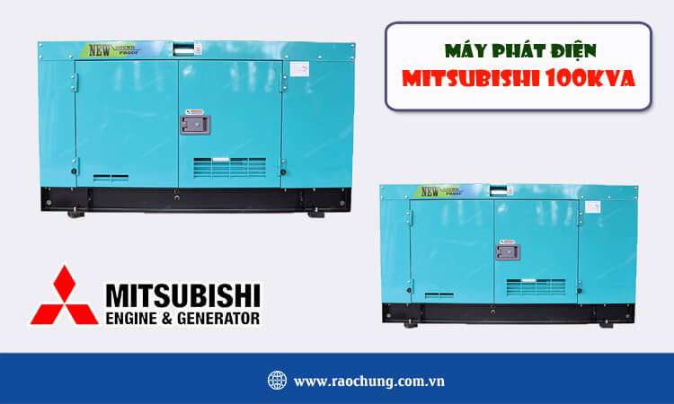Máy phát điện Mitsubishi 100kva 