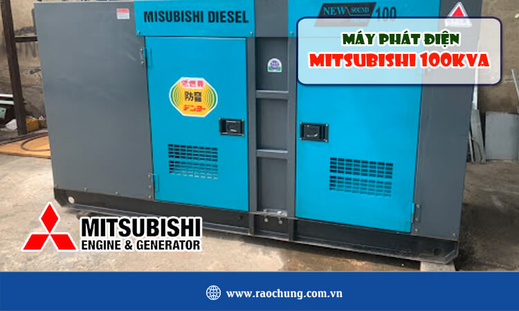 Máy phát điện Mitsubishi 100kva 
