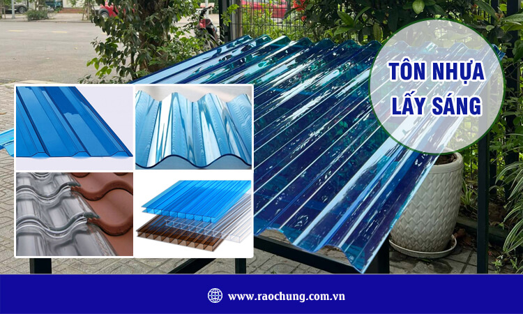 Tôn nhựa lấy sáng 