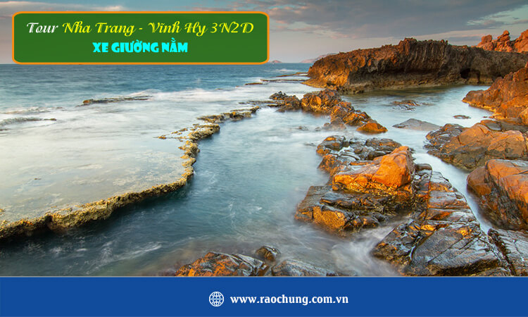 Tour du lịch Nha Trang Vĩnh Hy 3N2D xe giường nằm