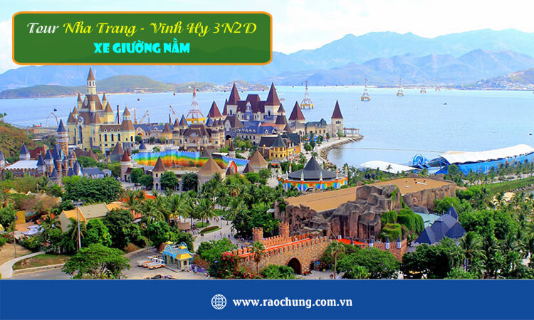 Tour du lịch Nha Trang Vĩnh Hy 3N2D xe giường nằm